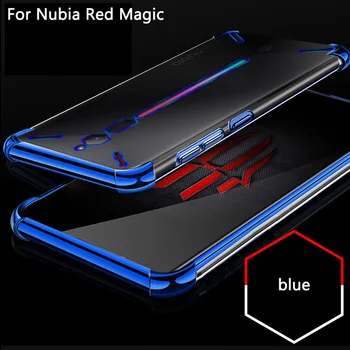 2VNT Skirti Nubija Raudonoji Magija žaidimas atveju ultra plonas Minkštas atveju, ZTE Nubija Raudonoji Magija Žaidimas Mobiliojo Telefono dangtelį atveju NX609J atveju atgal