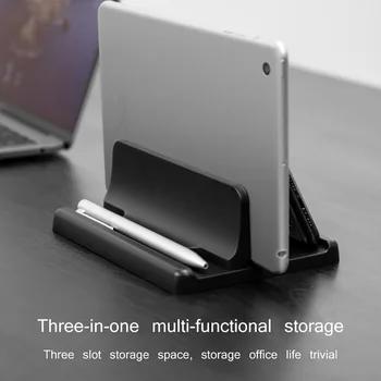 Aliuminio Reguliuojamas Vertikaliai Desktop Laptop Laikiklio Stovas-Laikiklis, skirtas 