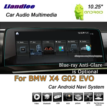 BMW X4 G02 EVO 2018 2019 Automobilių Android 10.0 Player Multimedia Sistema Carplay Androidauto GPS Navigacijos HD Ekranas