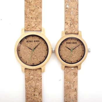 BOBO PAUKŠČIŲ M12 Bambuko Medienos Kvarciniai Laikrodžių Vyrams Ir Moterims Laikrodžius Top Brand Prabanga Su Japonija, Judėjimo, Kaip Dovaną