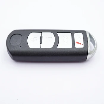 Cocolockey 4Button Pakeitimo Pagrindinių Shell Automobilių Nuotolinio Tinka MAZDA CX-9 CX-7 Keyless Įveskite Automobilio Raktas Tuščią Smart Case 4 Mygtukai