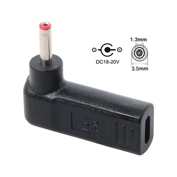 CY USB 3.1 C Tipo USB-C DC 19V 3.5*1,3 mm 1.35 mm Adapteris PD Emuliatorius Sukelti View Sonic M1+