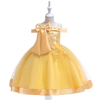 Europa ir Jungtinės amerikos valstijos rudenį ir žiemą, vaikų suknelės 2019 naujų Europos ir Amerikos purus princesė dress blizgančiais f