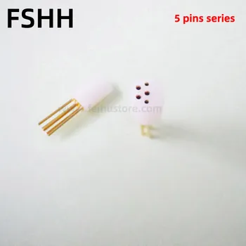 FSHH-5-013 Raundas 5 pin LD aptikimo lizdas lazerinio diodo testas lizdas 5pins
