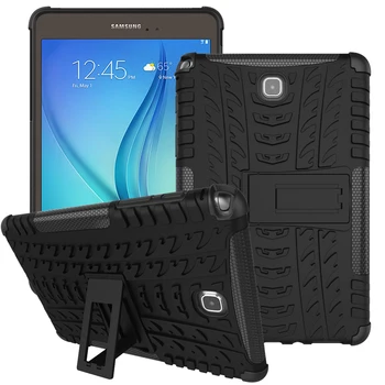Hyun Modelis 2 in 1 TPU + PC Sujungti Apsaugine danga Daugiafunkcinis Atramą Case For Samsung Galaxy Tab 8.0 T350 T351 T355