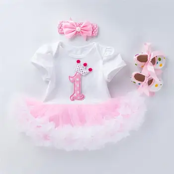 Išgalvotas, Vaikams, Suknelės Mergaičių Gimimo diena Dress Up Kid Kostiumas Baby Girl Drabužiai Vaikams 1st Birthday Party Dress Krikštynų Suknelė
