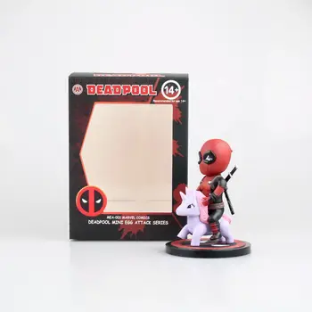 Juokinga Stebuklas Deadpool Mielas Edition Kupidonas Vienaragis Tarnaitė Daydream Paveikslas Modelis, Žaislai Vaikams, 9cm