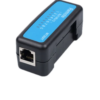 Kebidumei USB Kabelių Testeris RJ11 RJ45 RJ12 LAN Tinklo Kabelių Testeris Tinklo Ethernet CAT5 CAT5e Tinklų Priemonė Tracker Didmeninės