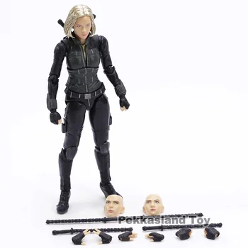 Keršytojas Begalybės Karo Juodoji Našlė SHF Žaislas, Lėlė Brinquedos Figurals Apdailos Kolekcijos Modelis Dovana