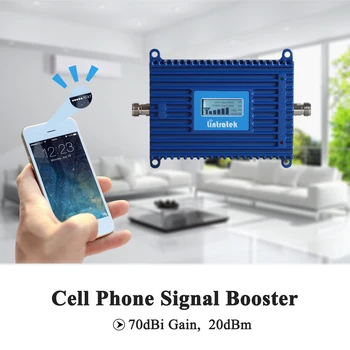 Lintratek Signalo Kartotuvų 4G LTE 1800MHz GSM Kartotuvas Stiprintuvas GSM 1800 70dB Įgyti LCD Repetidor GSM 1800 MHz Signalo Stiprintuvas #35