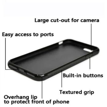 Mob Psicho 100 Anime Mobilųjį Telefoną Atvejais PC Kieto Plastiko Dangtis su 
