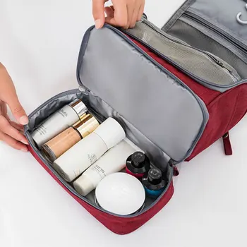 Moterų ir Vyrų Kabinti Kosmetikos Krepšys Kelionės Necessarie Nešiojamų tualetinių reikmenų Laikymo Makiažas lagaminėliai Organizatorius Aksesuaras Produktus