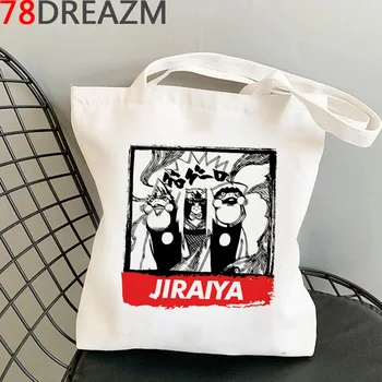 Naruto pirkinių krepšys, rankinė, bakalėjos daugkartinio naudojimo bolso bolsas de tela maišelį reciclaje maišeliu cabas džiuto audinio patraukti