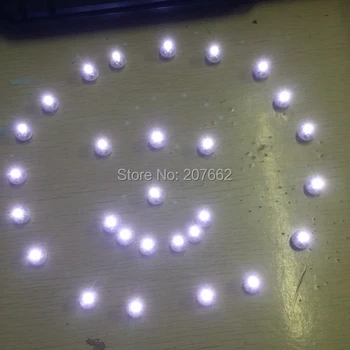 Nemokamas pristatymas 100vnt/daug 10mm mini LED balionas popieriaus žibintų šviesos šiltai balta led balionas šviesos vestuvių papuošalai