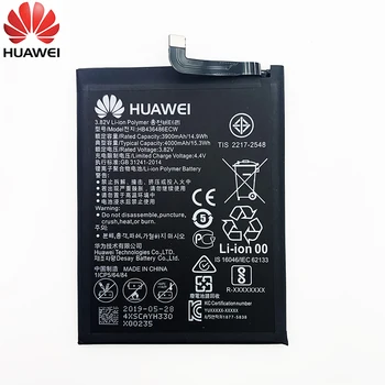 Originalus Hua Wei HB436486ECW 4000mAh Baterija Huawei Mate 10 Mate 10 Pro /P20 Pro AL00 L09 29 TL00 Garbę V20 Baterijos