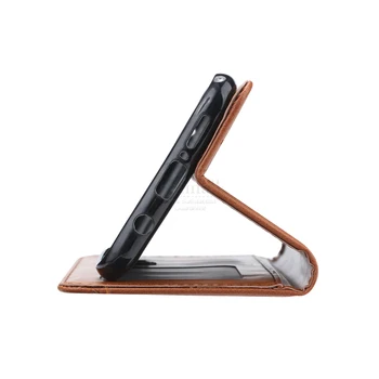 Prabangių Senovinių Verstos Odos Flip Dangtelis Xiaomi Redmi Pastaba 8 Pro / 8T Atveju Piniginės Kortelę Stovi Magnetinio Knygos Classic Telefono dėklas