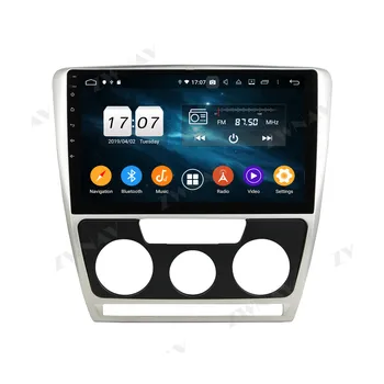 PX6 4GB+64GB Android 10.0 Automobilio Multimedijos Grotuvo SKODA octiva 2012 automobiliu GPS Navi 