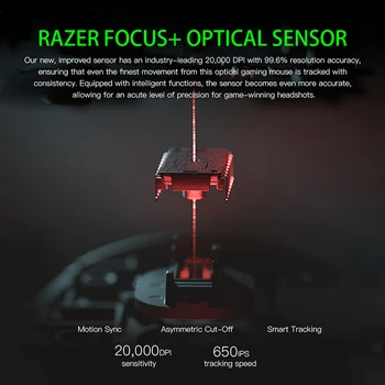 Razer Basilisk V2 Laidinio Žaidimų Pelės RGB Šviesos 20000 Peles DPI Optinis Jutiklis, 11 Mygtukai pelės gamer Mouse for pc gamer desktop