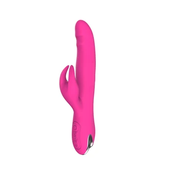Rotacinis Dildo Rabbit Vibratorius didelio Dydžio, Magic Wand Klitorio Stimuliatorius Sekso Žaislai Moterims Masturbacija