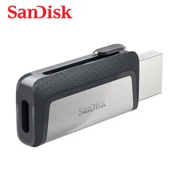 SanDisk Tipas-C USB 3.1 128GB 32GB 64GB Dual OTG USB 