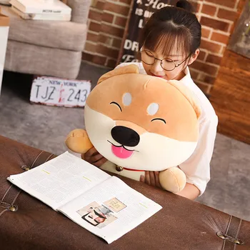 Shiba Inu Šuo Lėlės Žaislas Japonijos Doge Šuns Žaislas Minkštas Pliušinis Mielas Cosplay Dovana Žaislas 40cm/55cm/70cm