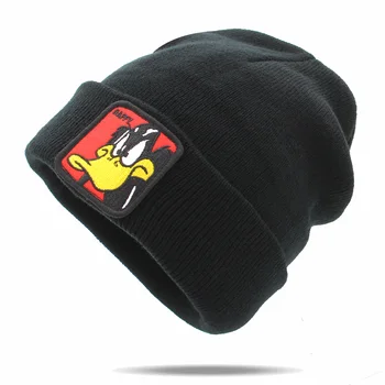 Siuvinėjimo Atsitiktinis Beanies Vyrų Moterų Mados Megzti Žiemos Skrybėlę Hip-hop Skullies Skrybėlę Dropshipping Žiemos Megzti Beanie Kepurė
