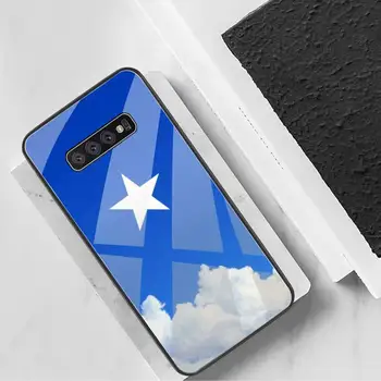 Somalio Somalyje Vėliavos Telefono Dėklas Grūdintas Stiklas Samsung S20 Plius S7 S8 S9 S10 Plus Pastaba 8 9 10 Plius