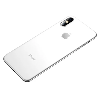 -Ultra Plonas, Matinis Matinis Telefono dėklas Skirtas iPhone 11 Pro Max X Xs Max XR 11 8 7 Plius Mados atsparus smūgiams Skaidrus Sunku Galinį Dangtelį
