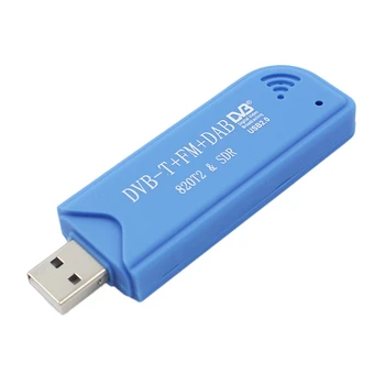 USB 2.0 Skaitmeninis DVB-T SDR+DAB+FM HDTV TV Imtuvas Imtuvas Stick RTL2832U+R820T2