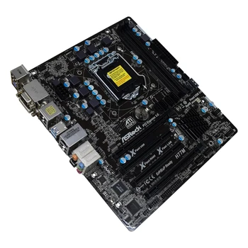 Už ASRock H77M H77 DDR3 MATX LGA 1155 plokštė Desktop Core i7/i5/i3 HDMI Naudoti pagrindinėse plokštėse