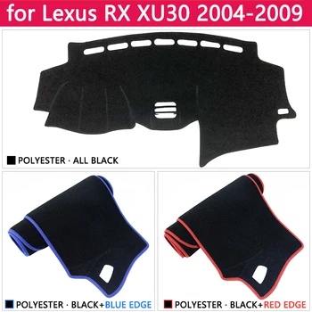 Už Lexus RX 2004-2009 M. XU30 neslystantis prietaisų Skydelio Kilimėlis Padengti skėtį nuo saulės Dashmat Apsaugoti Automobilių Reikmenys RX300 RX330 RX350 RX400h 2006