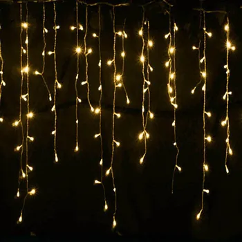 Užuolaidų Led Varveklis String Lemputės 220V 5m Ašaros 0.4-0.5-0.6 m Pasakų Žibintai karnizo, sodas, balkonas ,Chritmas Apdaila