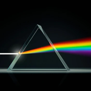 Vaikai Fizikos Mokslo Žaislai Stiklo Atspindi Trikampio Spalvų Prizmę Mokymosi Švietimo Žaislai Vaikams Mokymo Šviesos Spektro