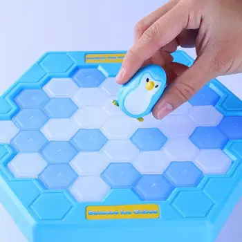 Vaikų Ugdymo Stalo Žaidimas Žaislas Pingvinas Ledlaužis Kūrimo Bloką Rekvizitai Kūrybos Tėvų-vaikų Interaktyvus Vaikų Žaislai