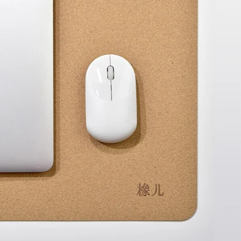 Xiaomi Didelis Pelės Mygtukai Ąžuolo Medienos tekstūros Vandeniui Medžiaga Kompiuterio, Nešiojamojo kompiuterio Stalas Bloknotas Office Žaidimų Anti-slip Mouse-pad