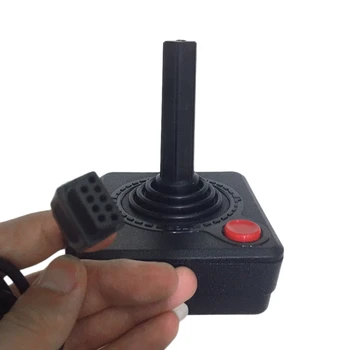 Žaidimų Manipuliatorių Valdytojas Atari 2600 Žaidimas Rokeris su 4-Way Svirtį ir Vieno Veiksmo Mygtuką Retro Gamepad