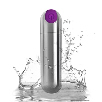 10 Greičio Vibracija, Mini Kulka Formos Vandeniui atsparus Vibratorius G-spot Massager Stiprus Purtyti Įkraunamas USB Vibratorius Egzotinių Sekso Žaislas