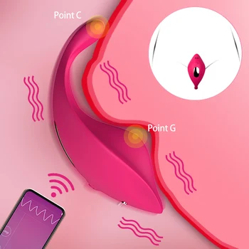 12Speed Vibracija Kelnaitės App Nuotolinio Kelnaitės Vibratorius Sekso Žaislas, Skirtas Poroms, Moterims, Silikoninis Vandeniui atsparus G Spot Klitorio Stimuliatorius