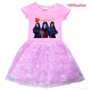 2021 marškinėliai Suknelė Palikuonys 3 Mergaitės Tutu Suknelė Helovinas medvilnės Cosplay Kostiumų Princesė Vaikai Mergaitės Gimtadienio Suknelės