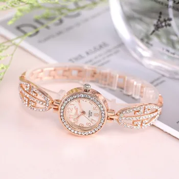2021 Prekės Prabanga Apyrankę Žiūrėti Moterų Laikrodžiai Rose Gold moteriški Laikrodžiai, Deimantai Ponios Žiūrėti Laikrodis Relogio Feminino Reloj Mujer