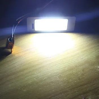 2vnt canbus Automobilio LED Licenciją Plokštelės Apšvietimas Porsche Panamera 970 2009-2016 Licencijos Numeris lemputę Pakeisti OEM#7PP943021