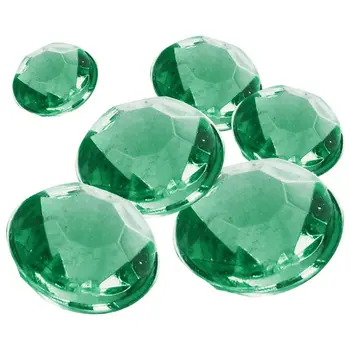 6000 Mišrių Vestuvių Dekoravimas Sklaida Lentelė Deimantų Kristalai Akrilo Konfeti Smaragdas Žalia