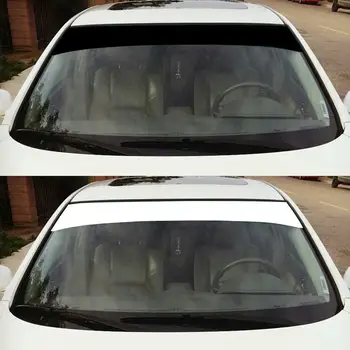 6x60 Automobilio Priekinis Stiklas apsaugos nuo Saulės Lipdukas skėtį nuo saulės Lipdukai, Vinilo Stiklų Reklama, Lipdukas Automobilių Lipdukas Lipdukas nuo Saulės
