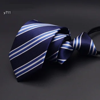 Aukštos Kokybės 2019 Naujas Mados Ryšius Vyrų Darbo Formalaus Kostiumo Užtrauktuką 7cm Dryžuotas Kaklaraištis Vestuves Kaklaraiščiai Dizaineriai su Dovanų Dėžutė