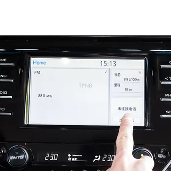 Automobilių Navigacijos Ekrano Stiklo Apsauginė Plėvelė 7/8 Colių LCD Gurad Lipdukas Toyota Camry 2018 8 Stilius