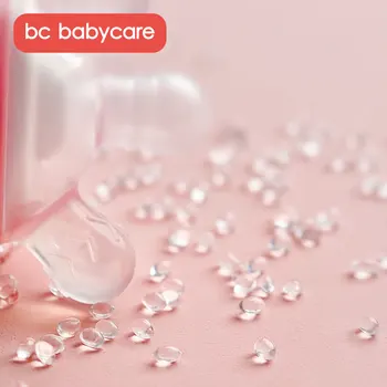 BC Babycare Kūdikių Vaikams Dantis, Ramina Sukimosi FDA Patvirtintas Silikono Teether Built-in-1 Barška Kelių Taškų Teethers Žaislai