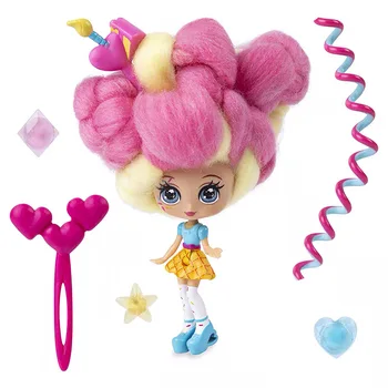 Candylocks Kūdikių Lėlė Saldus Gydyti Žaislai Šukuosenų Lėlės Priedai Marshmallow Plaukų 30cm Staigmena Šukuosena Mergina Žaislai Dovana