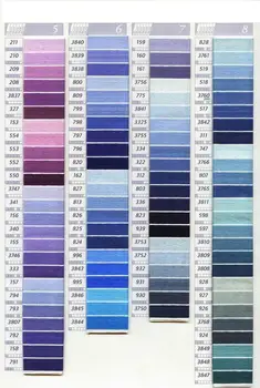 Cxc temas Pasirinkti Bet kokios Spalvos, Pilnas Komplektas(Visos spalvos yra skirtingos 447 vienetų Siuvinėjimo Siūlas Siūlai Panašūs DMC