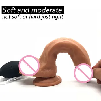DopaMonkey dildo varpos Squirting Vibratorių siurbtukas Modeliavimas Neišliejant Dildo Suaugusiųjų Sekso Žaislas Masturbator Moterys Lesbietės