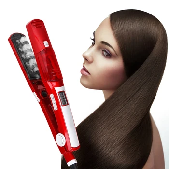 Garo Plaukų Ištiesinimo Priemonės Profesionali Plaukų Geležies Sudėtinių Elektros Garbanoti Garų Kondicionavimo Stilius Įrankiai Keramikos Hair Curler